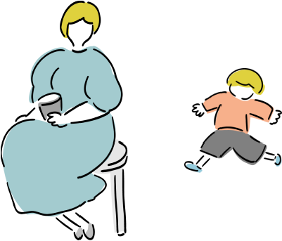 母と子ども
